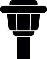 Control Tower Vector Icon Design