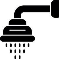 Shower Head Vector Icon Design