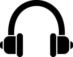 Audio Headset Vector Icon Design