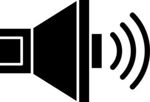 Speaker Vector Icon Design