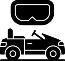 diseño de icono de vector de paseo vr