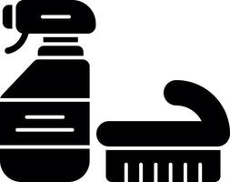 Cleaning Tools Vector Icon Design