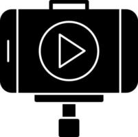 diseño de icono de vector de videoblog