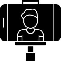 Vlogger Vector Icon Design