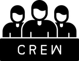 Crew Vector Icon Design