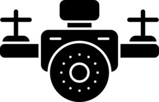 Drone Camera Vector Icon Design