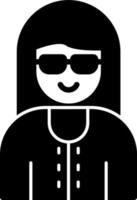 Actress Vector Icon Design