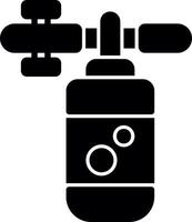 Foam Gun Vector Icon Design