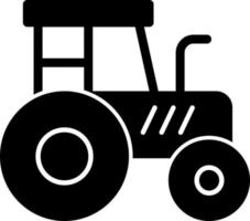 diseño de icono de vector de tractor