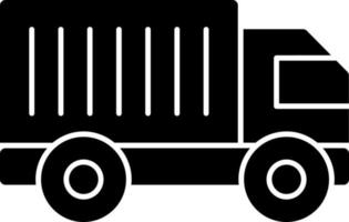 Cargo Truck Vector Icon Design