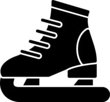 Ice Skating Vector Icon Design