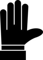 Glove Vector Icon Design