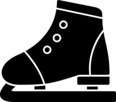 Figure Skating Vector Icon Design