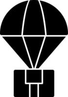 Parachute Vector Icon Design