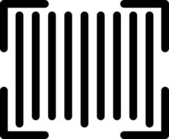 Bar Code Vector Icon Design