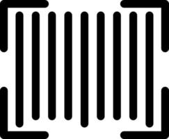 Bar Code Vector Icon Design