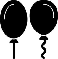 diseño de icono de vector de globos