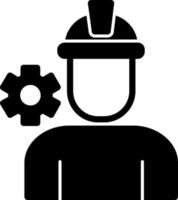 diseño de icono de vector de trabajador