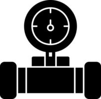 Water Meter Vector Icon Design