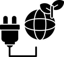 Save Energy Vector Icon Design