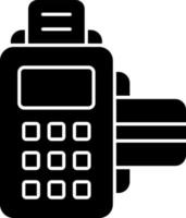 Cashier Machine Vector Icon Design