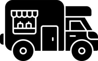 Food Truck Vector Icon Design