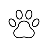 pet friendly hotel icon flat line style vector for graphic and web design