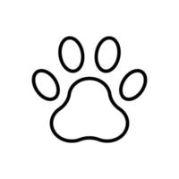 pet friendly hotel icon flat line style vector for graphic and web design