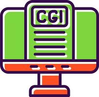 Cgi Vector Icon Design