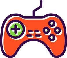 diseño de icono de vector de controlador de juego