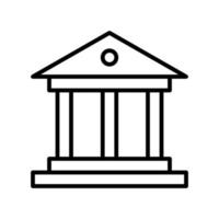 stock exchange finance icon flat line style vector for graphic and web design