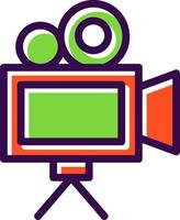 Video Camera Vector Icon Design