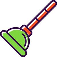 Plunger Vector Icon Design