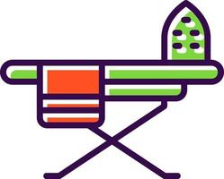 Ironing Board Vector Icon Design