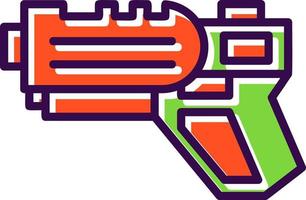 Laser Tag Vector Icon Design