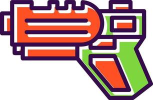 Laser Tag Vector Icon Design