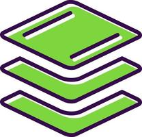 Buffer Vector Icon Design