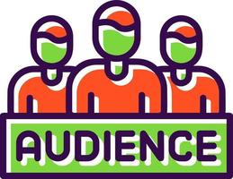 Audience Vector Icon Design