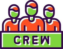 Crew Vector Icon Design