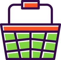 Basket Vector Icon Design