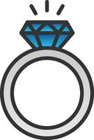 Ring Vector Icon Design
