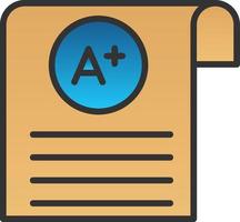 Student Grades Vector Icon Design