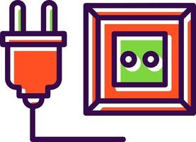 Unplugged Vector Icon Design