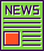 News Vector Icon Design