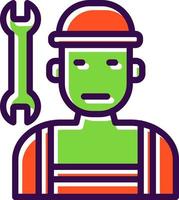 Plumber Vector Icon Design