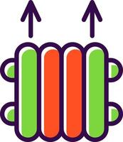 Radiator Vector Icon Design