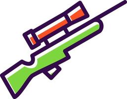 Sniper Vector Icon Design