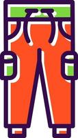Trouser Vector Icon Design