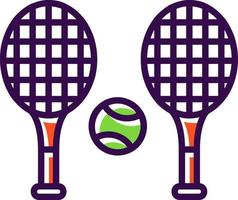 Tennis Vector Icon Design