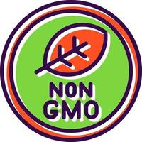 diseño de icono de vector no gmo